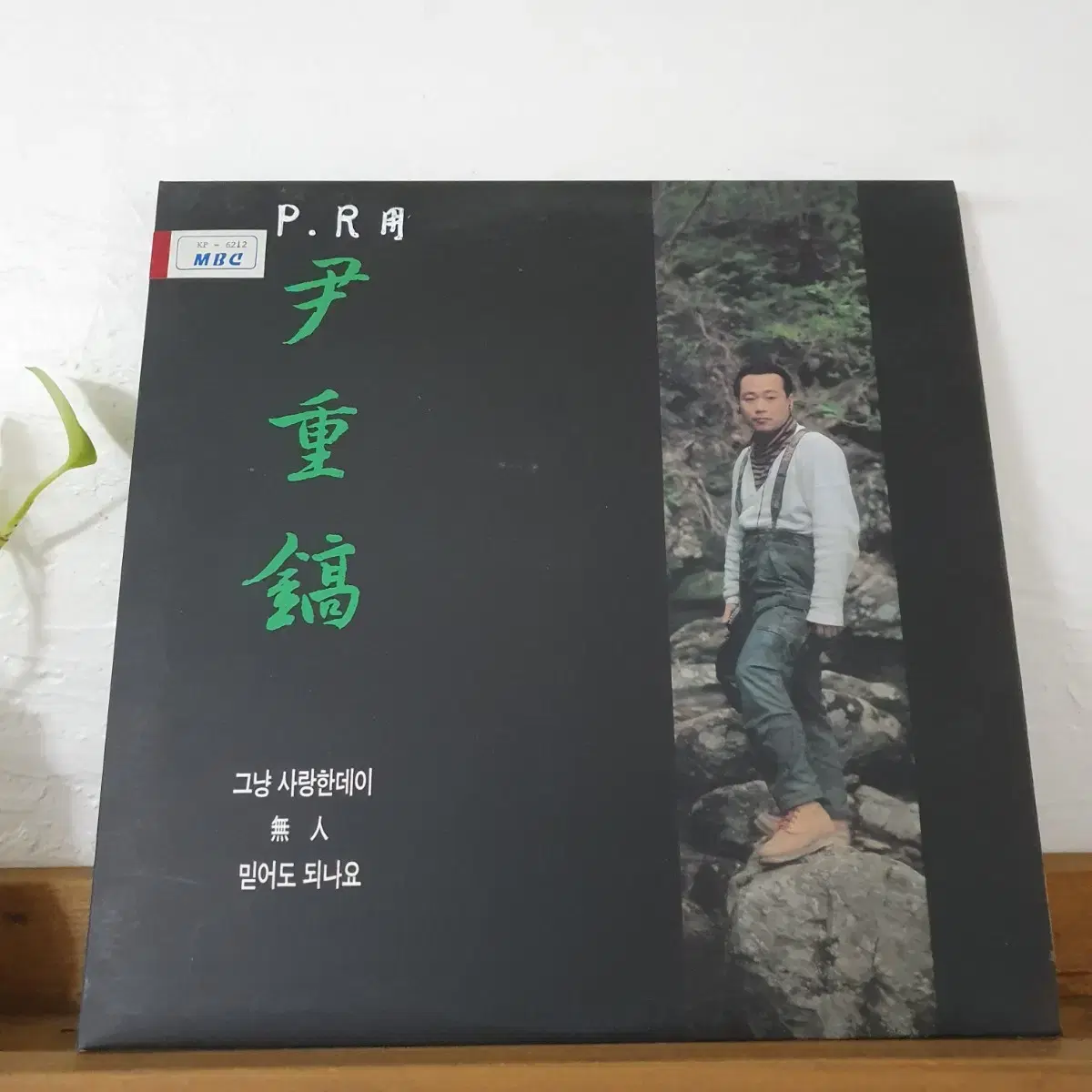 윤중호 LP  P.R용   1993  이장희.양현정작곡노래수록  귀한음반